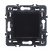 Pulsador Elec 9x9x3,8cm Emp Abs Dark Valena Next Legrand