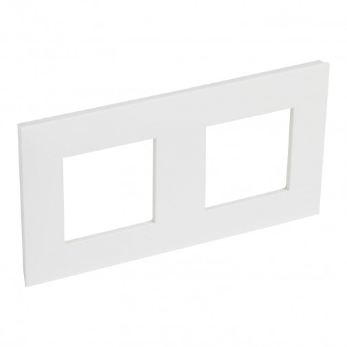 Marco Elec 10x20x1,9cm Emp 2 Elementos Abs Bl Valena Next Le