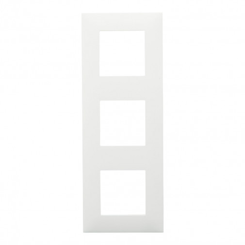 Marco Elec 10x30x1,9cm Emp 3 Elementos Abs Bl Valena Next Le