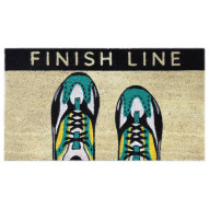 Felpudo Dec. 40x70cm Rect Fibra Coco Finish Line Dintex