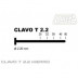 Clavo Clavad.neum Modelo T 50mm Dor Ct2250 Clavesa-atk 1.000