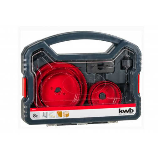 Corona Perfor. Mad/fibra/yeso Juego Kwb 5 Pz