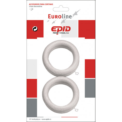 Anilla Cortina Ø29mm Hogar Mad Epid 6 Pz