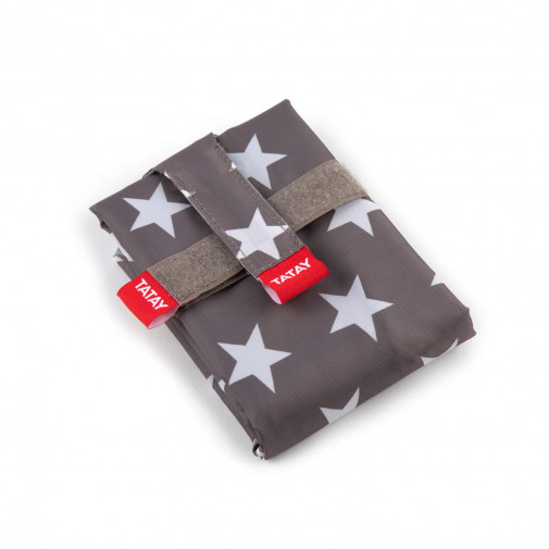 Portabocadillo Textil Polie Gr Stars Grey Tatay