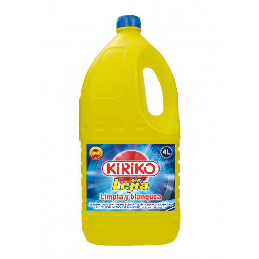 Lejia Desinfeccion 4lt Limpia Y Blanquea Kiriko 10102003