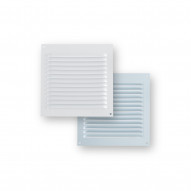 Rejilla Vent 150x150mm Sin Borde Fepre Alu Bl Espesor 0,6mm