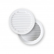 Rejilla Vent 120mm Emp Fepre Abs Bl Con Mosquitera Espesor 3