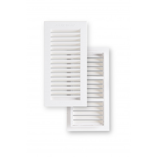 Rejilla Vent 140x20mm Emp Fepre Abs Bl Espesor2,4 Cm 27007