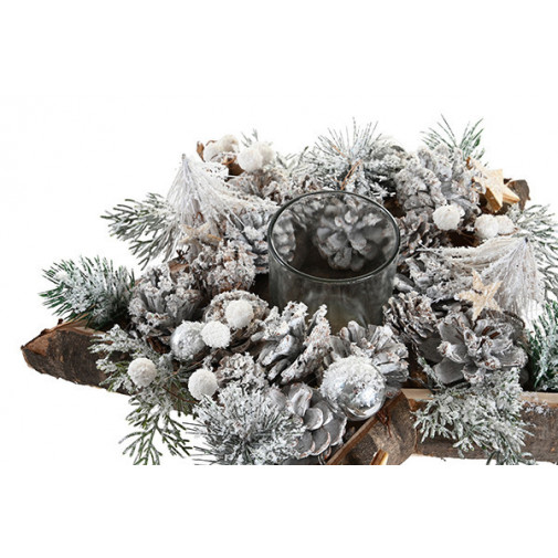 Portavela Abedul Cristal 32x32x12