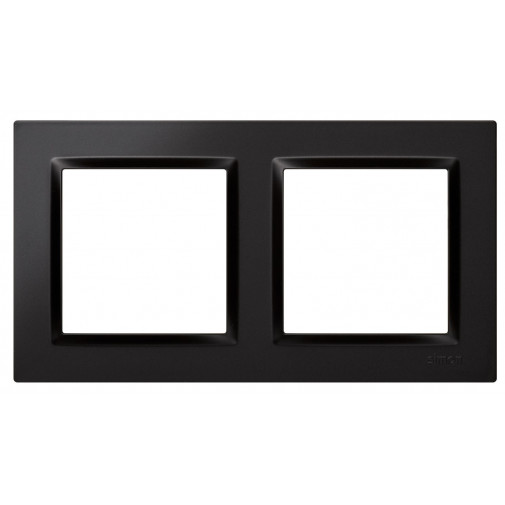 Marco Elec 2 Elementos Emp. Ne Serie 10 Simon