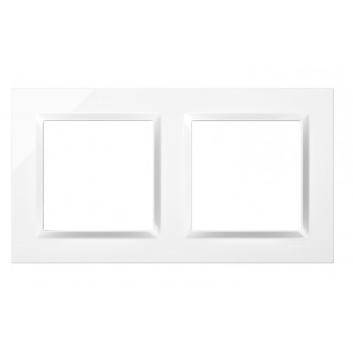 Marco Elec 2 Elementos Emp. Bl Serie 10 Simon