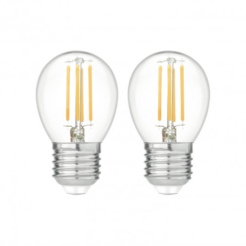 Bombilla Ilumin Esf. Led Filamento Garza E27 4w 470lm 2700k