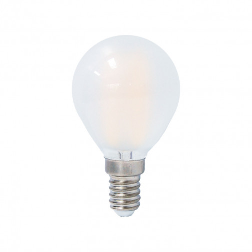 Bombilla Ilumin Esf. Led Filamento Opal Garza E27 4w 470lm 5