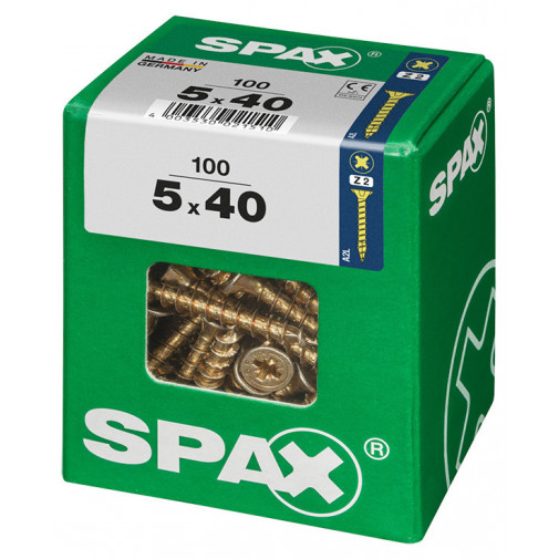 Tornillo Cp Yellox 5x40 Mm 2