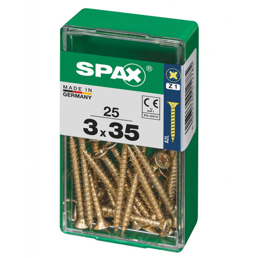 Tornillo Cp Yellox 3x35 Mm 2