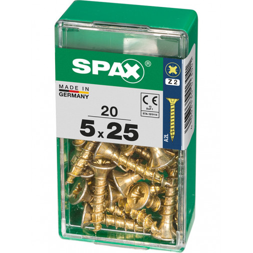 Tornillo Cp Yellox 5x25 Mm 2