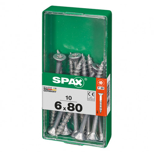 Tirafondo Cp Torx Wirox 6x80 Mm 2