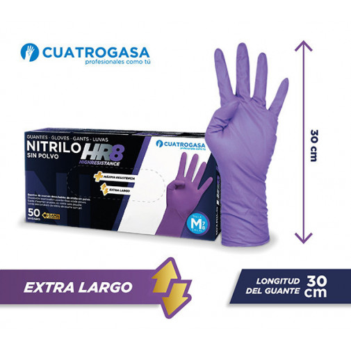 Guante Nitrilo Desechabl C/50 M