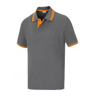 Polo Trabajo Xxl 1 Bolsillo 65% Poli 35% Alg M/corta Gr/nar