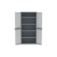 Armario Resina Con Estantes Jumbo Xl Wave 180 X 89,7 X 53,7