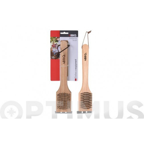 Cepillo Rasqueta Barbacoa 300x65x35 Mm