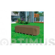 Funda Mesa Rectangular + 8 Sillas Vison 325 X 205 X H 90