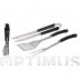Accesorios Barbacoa Acero Inox 3 Piezas