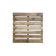 Loseta De Madera Cleia 50 X 50 Cm Espesor 30 Mm