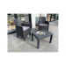 Sillon Ratan Resina 2 Sillones + Mesita Antracita
