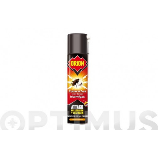 Insecticida Attack Cucarachas Y Hormigas Orion 400 Ml