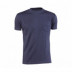Camiseta Algodon 140 Gr Con Bolsillo Azul Talla S