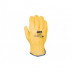 Guante Piel Flor Vacuno Driver Amarillo 2a Talla 7