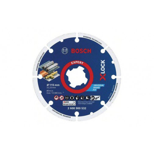 Disco Corte X-lock Diamante Metal Wheel 115 Mm