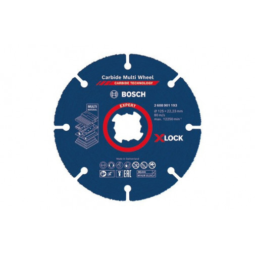 Disco Corte Multimaterial Expert Multiwheel X-lock Ø 125 X 2