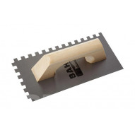 Llana Dentada Mango Madera Diente Castillo 8 270 X 135 Mm