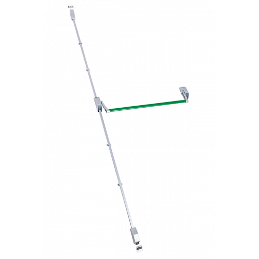 Barra Antipanico Sobreponer 2p 90 Mm