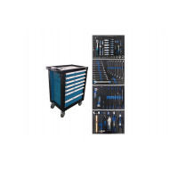 Carro Herramientas 7 Cajones 172 Piezas Vasos, Puntas Y Herr