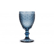 Copa Grabada Rustica 30 Cl Azul