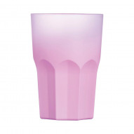 Vaso Cristal Summer Color 40 Cl Rosa