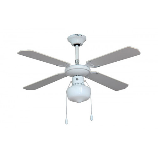 Ventilador Techo Ø90cm 60w 4 Aspas 3 Velocidades