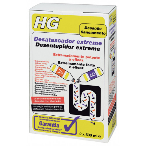Desatascador Extreme 2 X 500 Ml