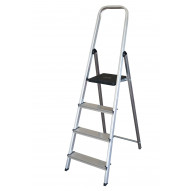 Escalera Aluminio Domestica 4 PeldaÑos