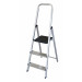 Escalera Aluminio Domestica 3 Peldaños