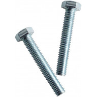 Tornillo Din 933 6.8 Cincado 12 X 80 100 Pz