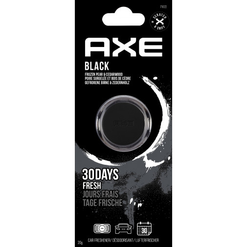 Ambientador Rejilla Auto Mini Aroma Axe Ice Black