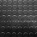 Pavimento Circulos Caucho Negro 3mm 1x10 M
