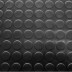 Pavimento Circulos Caucho Negro 3mm 1x10 M