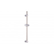 Barra De Ducha Redonda Fabricada En Acero Inox Soportes Ajus