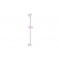 Barra De Ducha Redonda Fabricada En Acero Inox Soportes De A