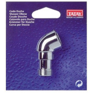 Codo Baño Mango Ducha Cr Tatay